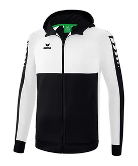 Erima Sweatjacke SIX WINGS Kapuzenjacke Weiß/Orange/Creme/Rot