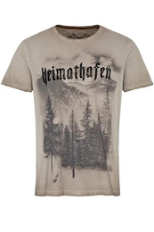 Trachtenshirt Trachtenshirt Herren - DARIUS - beige