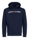 JACK & JONES Herren Hoodie Logo JJECORP Old Sweat Hood NOOS (12137054) Dunkelblau JACK & JONES Herren Hoodie Logo JJECORP Old Sweat Hood NOOS (12137054) Dunkelblau