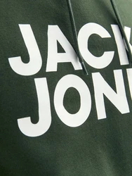 Jack & Jones Sweatshirt JJECORP LOGO SWEAT HOOD (3478) Grün (3478)