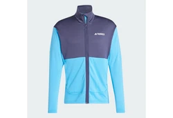 adidas TERREX Fleecejacke TERREX MULTI LIGHT Hellblau/Blau/Grau