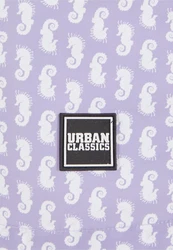 URBAN CLASSICS Badeshorts PatternSwim Shorts Lila/Fliederfarben