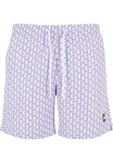 URBAN CLASSICS Badeshorts PatternSwim Shorts Lila/Fliederfarben