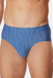 Schiesser Slip 3er Pack 95/5 Essentials Organic Cotton Dunkelblau/Blau