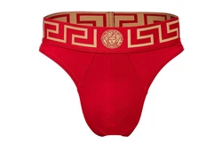 Versace Tanga Herren Tanga Rot/Dunkelrot