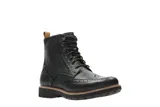 Schwarze Vintage Schnürstiefel image
