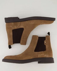 BOSS Herren Chelsea Boots CALEV_CHEB_BRSD Braun