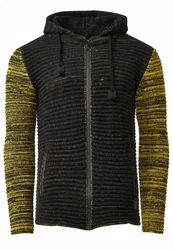 Rusty Neal Strickjacke mit Kapuze 