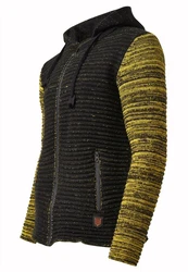 Rusty Neal Strickjacke mit Kapuze 