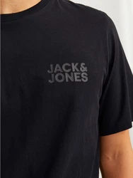 JACK & JONES Herren Jjecorp Logo Tee O-Neck Noos T-Shirt Schwarz/Dunkelblau