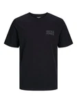 JACK & JONES Herren Jjecorp Logo Tee O-Neck Noos T-Shirt Schwarz/Dunkelblau JACK & JONES Herren Jjecorp Logo Tee O-Neck Noos T-Shirt Schwarz/Dunkelblau