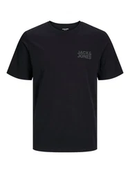 JACK & JONES Herren Jjecorp Logo Tee O-Neck Noos T-Shirt Schwarz/Dunkelblau