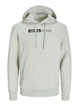 Jack & Jones Sweatshirt JJECORP LOGO SWEAT HOOD PLAY NOOS Grau/Hellgrau Jack & Jones Sweatshirt JJECORP LOGO SWEAT HOOD PLAY NOOS Grau/Hellgrau