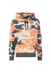 ALPHA INDUSTRIES Sweatshirt Orange/Dunkelgrün/Mischfarben/Beige/Creme