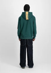 Alpha Industries Sweatshirt 'Red Stripe' Rot