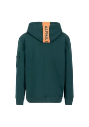 Alpha Industries Sweatshirt 'Red Stripe' Rot