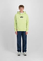 Alpha Industries Hoodie Basic (Rubber) Hellgrün/Neonfarben/Grün