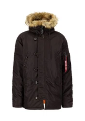 Alpha Industries Winterjacke Men Cold Weather Jackets Dunkelbraun/Schwarz/Braun/Khaki
