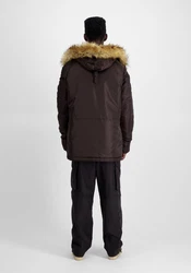 Alpha Industries Winterjacke Men Cold Weather Jackets Dunkelbraun/Schwarz/Braun/Khaki