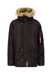 Alpha Industries Winterjacke Men Cold Weather Jackets Dunkelbraun/Schwarz/Braun/Khaki