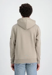 Alpha Industries Hoodie Embroidery Hoodie Khaki/Braun/Beige