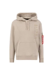 Alpha Industries Hoodie Embroidery Hoodie Khaki/Braun/Beige