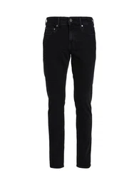 Slim-fit-Jeans SLIM FIT WASHED BLACK im 5-Pocket-Style