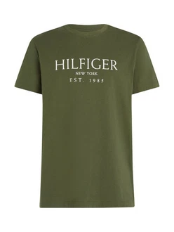 Tommy Hilfiger T-Shirt BIG HILFIGER TEE Dunkelgrün