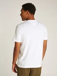 Tommy Hilfiger T-Shirt BIG HILFIGER TEE Braun/Weiß/Silber