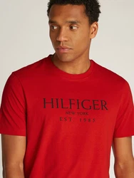 Tommy Hilfiger T-Shirt BIG HILFIGER TEE Rot/Dunkelrot