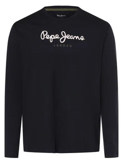 Pepe Jeans Langarmshirt Eggo Long Dunkelblau/Beige/Grün/Grau