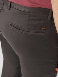 BOSS ORANGE Chinos Chino Slim Khaki/Grau/Braun