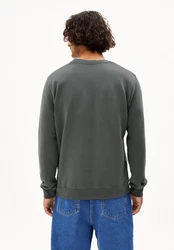 Armedangels Sweatshirt BAARO COMFORT Regular Fit Dunkelgrau/Grau/Hellgrau