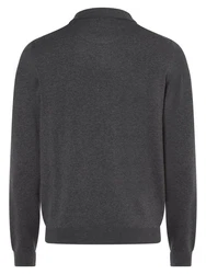 Finshley & Harding Strickpullover Dunkelgrau/Grau/Hellgrau