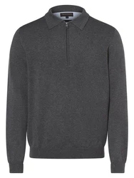 Finshley & Harding Strickpullover Dunkelgrau/Grau/Hellgrau