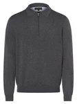 Finshley & Harding Strickpullover Dunkelgrau/Grau/Hellgrau