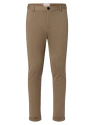 Lindbergh Stoffhose Khaki/Beige/Braun