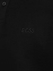 BOSS ORANGE Poloshirt Pe_Interlock Schwarz