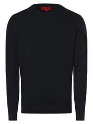 Finshley & Harding Strickpullover Dunkelblau/Schwarz