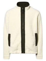 SELECTED HOMME Fleecejacke SLHChinook Beige/Weiß/Khaki/Creme/Schwarz