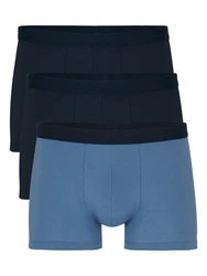 CALIDA Boxershorts Natural Benefit Blau/Dunkelblau