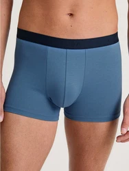 CALIDA Boxershorts Natural Benefit Blau/Dunkelblau