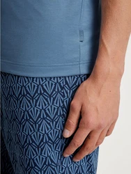 CALIDA Shorty Relax Imprint 2 blau