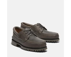 Timberland Authentic Boat Shoe Dunkelgrün/Braun/Grau/Dunkelbraun