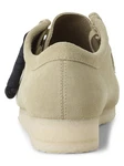 Clarks Wallabee Schnürschuh Beige/Khaki