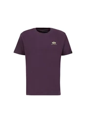 Alpha Industries T-Shirt Backprint T Lila/Fliederfarben/Dunkelblau