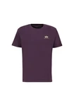 Alpha Industries T-Shirt Backprint T Lila/Fliederfarben/Dunkelblau