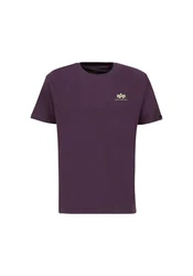 Alpha Industries T-Shirt Backprint T Lila/Fliederfarben/Dunkelblau