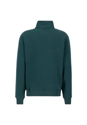 Alpha Industries Sweater Half Zip SL Dunkelgrün/Grün/Türkis