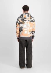 Alpha Industries Hoodie Back Print Camo